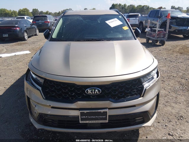 45889782 :رقم المزاد ، 5XYRH4LF0MG034608 vin ، 2021 Kia Sorento Ex مزاد بيع