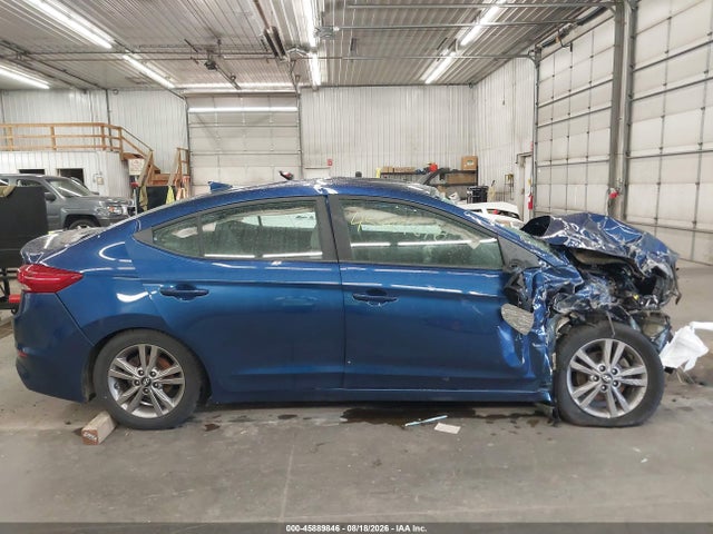 2018 Hyundai Elantra Sel მანქანა იყიდება აუქციონზე, vin: 5NPD84LF4JH345327, აუქციონის ნომერი: 45889846