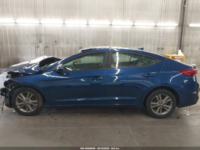 2018 Hyundai Elantra Sel მანქანა იყიდება აუქციონზე, vin: 5NPD84LF4JH345327, აუქციონის ნომერი: 45889846