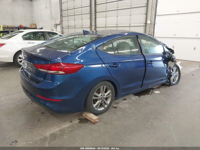 2018 Hyundai Elantra Sel მანქანა იყიდება აუქციონზე, vin: 5NPD84LF4JH345327, აუქციონის ნომერი: 45889846