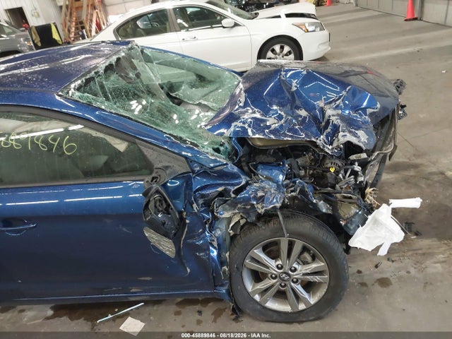 2018 Hyundai Elantra Sel მანქანა იყიდება აუქციონზე, vin: 5NPD84LF4JH345327, აუქციონის ნომერი: 45889846