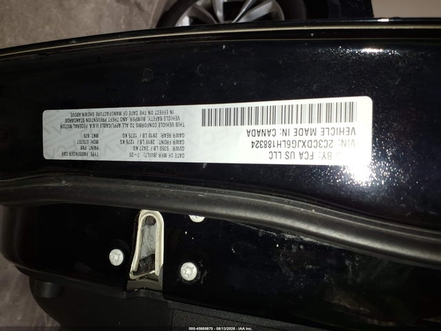 45889870 :رقم المزاد ، 2C3CDXJG6LH188324 vin ، 2020 Dodge Charger Sxt Awd مزاد بيع