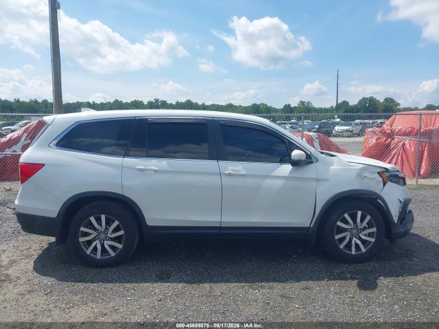 2022 Honda Pilot Awd Ex-l მანქანა იყიდება აუქციონზე, vin: 5FNYF6H50NB026577, აუქციონის ნომერი: 45889875