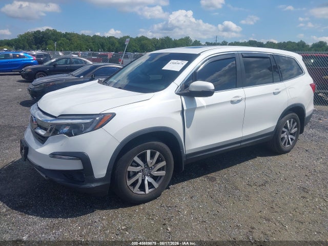 2022 Honda Pilot Awd Ex-l მანქანა იყიდება აუქციონზე, vin: 5FNYF6H50NB026577, აუქციონის ნომერი: 45889875