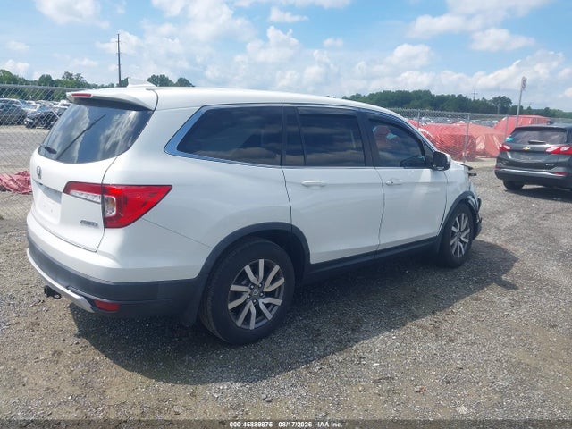 2022 Honda Pilot Awd Ex-l მანქანა იყიდება აუქციონზე, vin: 5FNYF6H50NB026577, აუქციონის ნომერი: 45889875