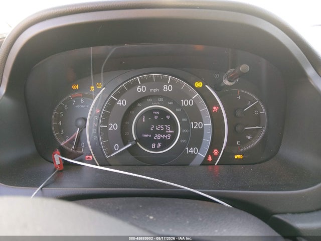 45889902 :رقم المزاد ، 5J6RM4H59DL061171 vin ، 2013 Honda Cr-v Ex مزاد بيع