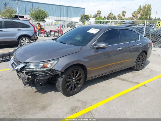 Honda Accord Ex-l V-6 2014 1HGCR3F83EA034275 Image 2