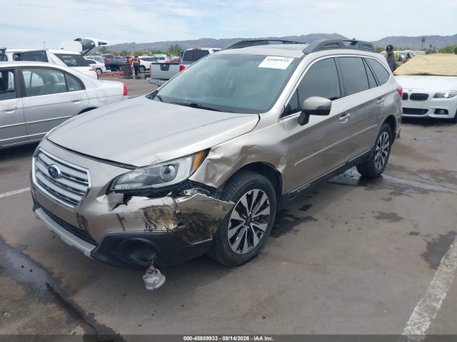 2016 Subaru Outback 3.6r Limited მანქანა იყიდება აუქციონზე, vin: 4S4BSENC4G3246217, აუქციონის ნომერი: 45889933