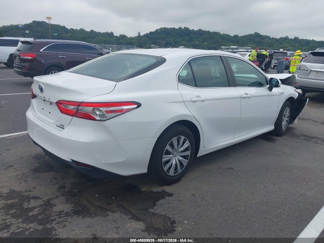 2018 Toyota Camry Hybrid Le მანქანა იყიდება აუქციონზე, vin: 4T1B31HK6JU506384, აუქციონის ნომერი: 45889939