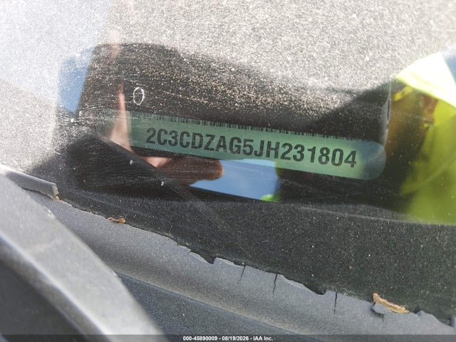 Продаж на аукціоні авто 2018 Dodge Challenger Sxt Plus, vin: 2C3CDZAG5JH231804, номер лоту: 45890009
