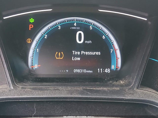 Aukcja sprzedaży 2019 Honda Civic Lx, vin: 2HGFC2F69KH562701, numer aukcji: 45890015
