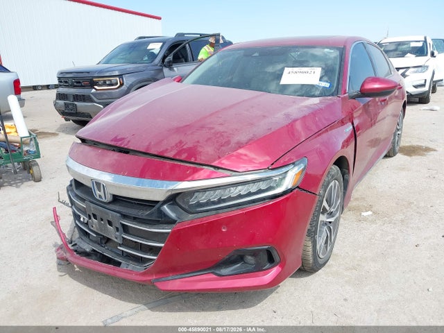 Продажа на аукционе авто 2021 Honda Accord Hybrid Ex-l, vin: 1HGCV3F50MA014162, номер лота: 45890021