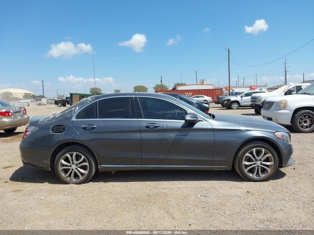 45890040 :رقم المزاد ، 55SWF4KB5FU001233 vin ، 2015 Mercedes-benz C 300 4matic مزاد بيع
