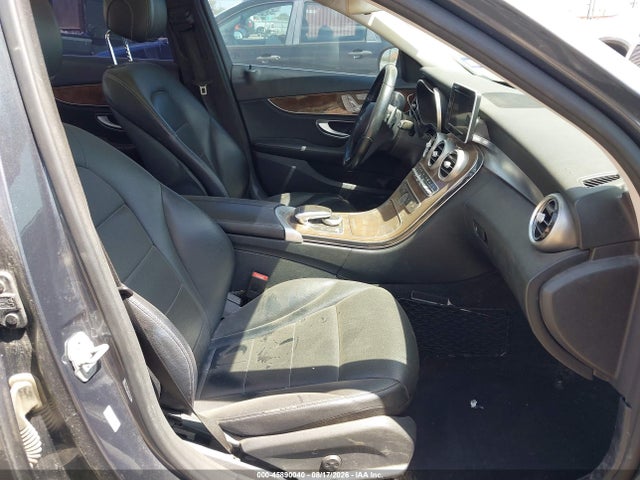 45890040 :رقم المزاد ، 55SWF4KB5FU001233 vin ، 2015 Mercedes-benz C 300 4matic مزاد بيع