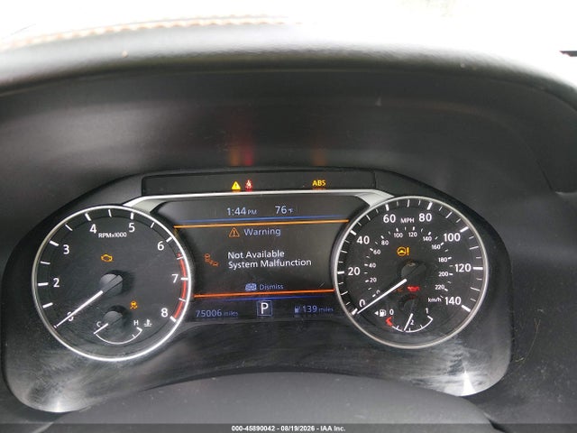 45890042 :رقم المزاد ، 1N4BL4CV8KC177076 vin ، 2019 Nissan Altima 2.5 Sr مزاد بيع