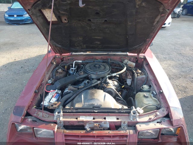 1984 Ford Mustang Glx მანქანა იყიდება აუქციონზე, vin: 1FABP2736EF216610, აუქციონის ნომერი: 45890077