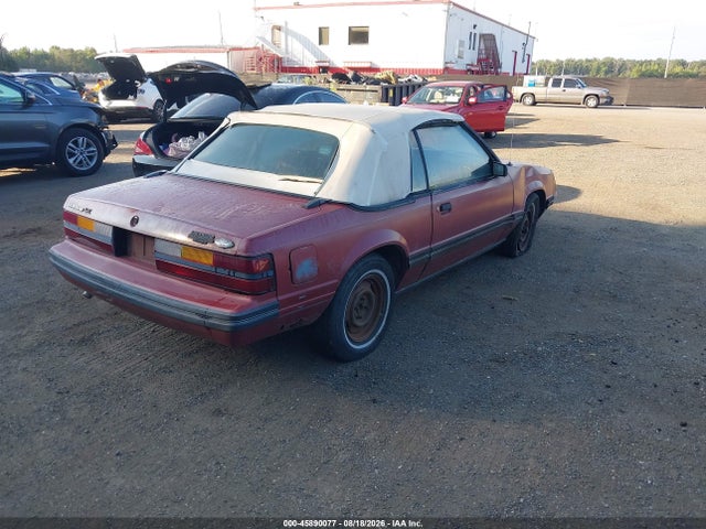 1984 Ford Mustang Glx მანქანა იყიდება აუქციონზე, vin: 1FABP2736EF216610, აუქციონის ნომერი: 45890077