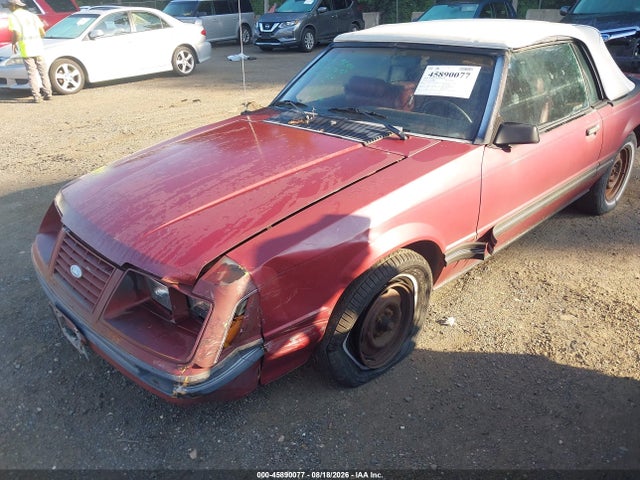 1984 Ford Mustang Glx მანქანა იყიდება აუქციონზე, vin: 1FABP2736EF216610, აუქციონის ნომერი: 45890077