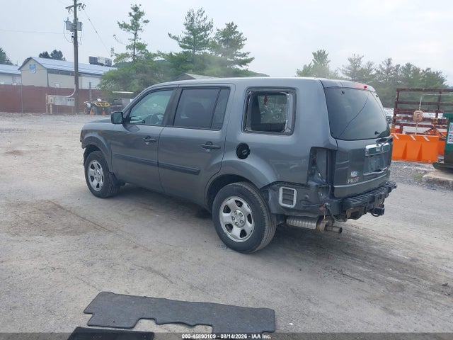 Продажа на аукционе авто 2012 Honda Pilot Lx, vin: 5FNYF4H25CB063115, номер лота: 45890109