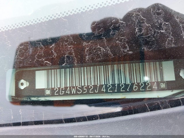 2002 Buick Century Custom მანქანა იყიდება აუქციონზე, vin: 2G4WS52J421276224, აუქციონის ნომერი: 45890110