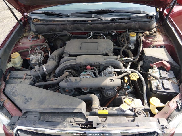 2010 Subaru Legacy 2.5i Premium მანქანა იყიდება აუქციონზე, vin: 4S3BMBC62A3213654, აუქციონის ნომერი: 45890121