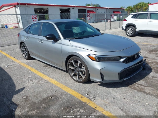 45890167 :رقم المزاد ، 2HGFE4F86SH316213 vin ، 2025 Honda Civic Hybrid Sport/sport Touring مزاد بيع
