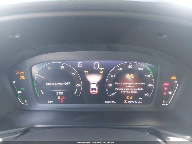45890177 :رقم المزاد ، 1HGCY2F50SA016444 vin ، 2025 Honda Accord Hybrid Sport مزاد بيع