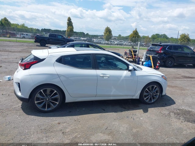 2019 Hyundai Veloster 2.0 Premium მანქანა იყიდება აუქციონზე, vin: KMHTG6AF5KU013851, აუქციონის ნომერი: 45890180