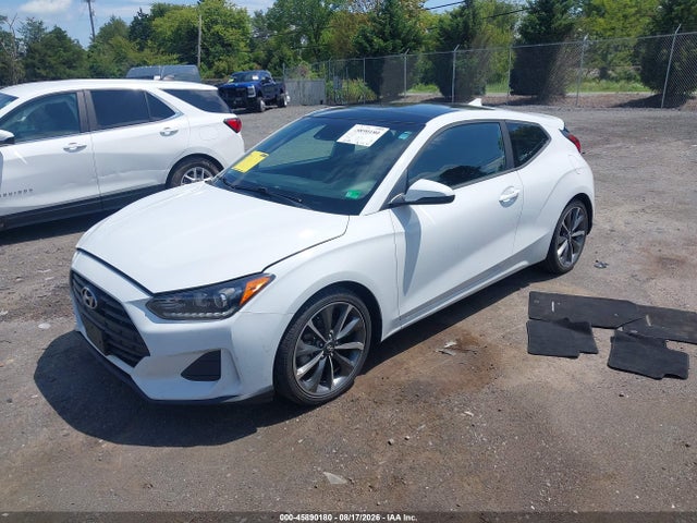 2019 Hyundai Veloster 2.0 Premium მანქანა იყიდება აუქციონზე, vin: KMHTG6AF5KU013851, აუქციონის ნომერი: 45890180
