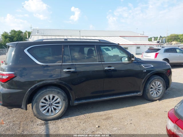 2022 Nissan Armada Sv 4wd მანქანა იყიდება აუქციონზე, vin: JN8AY2AD9N9675587, აუქციონის ნომერი: 45890226