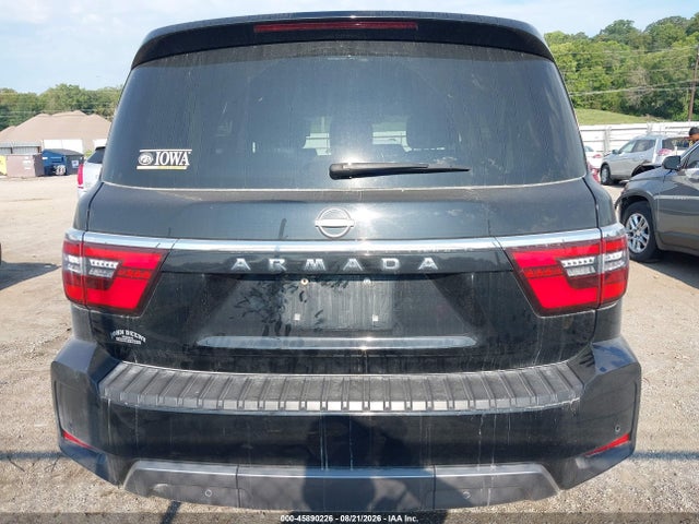 2022 Nissan Armada Sv 4wd მანქანა იყიდება აუქციონზე, vin: JN8AY2AD9N9675587, აუქციონის ნომერი: 45890226