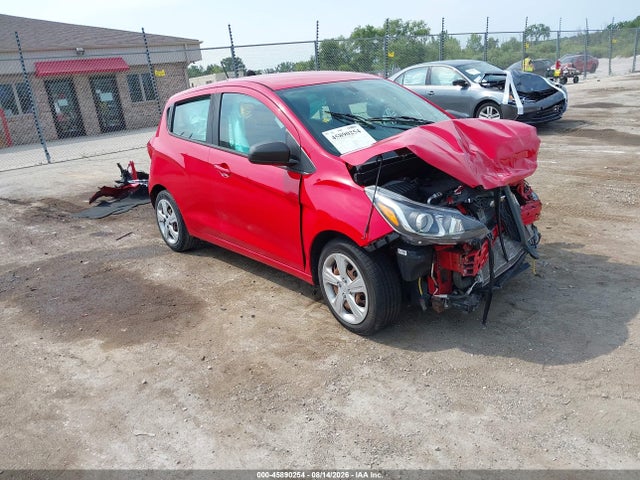 Auction sale of the 2019 Chevrolet Spark Ls Cvt, vin: KL8CB6SA7KC703721, lot number: 45890254
