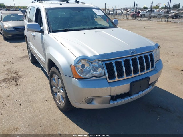 Продажа на аукционе авто 2008 Jeep Grand Cherokee Overland, vin: 1J8HR68298C185752, номер лота: 45890265