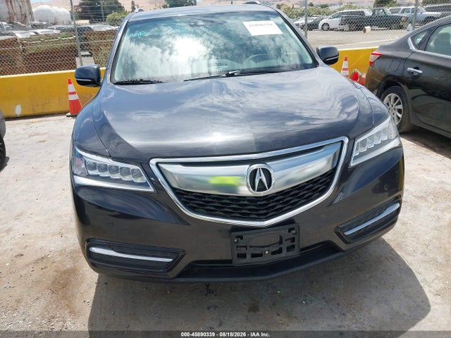 5FRYD4H92GB033819 Acura Mdx Advance Entertainment Packages/advance Package
