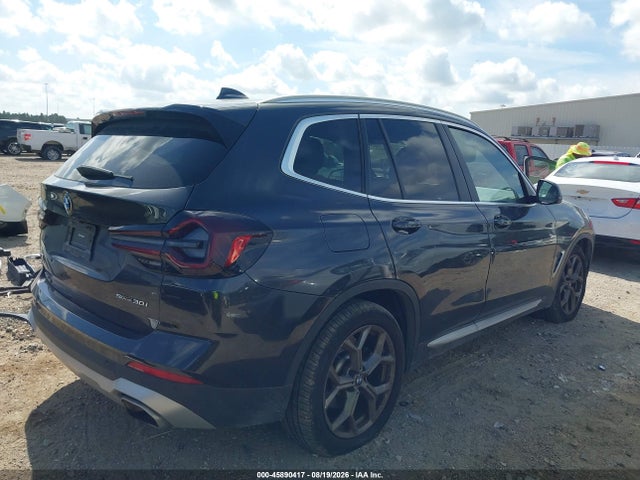 2023 Bmw X3 Sdrive30i მანქანა იყიდება აუქციონზე, vin: 5UX43DP07P9S77612, აუქციონის ნომერი: 45890417