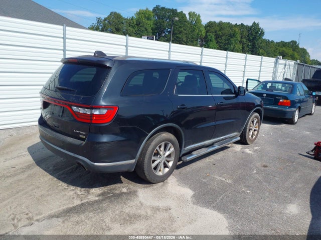 2014 Dodge Durango Limited მანქანა იყიდება აუქციონზე, vin: 1C4RDHDG5EC452582, აუქციონის ნომერი: 45890447