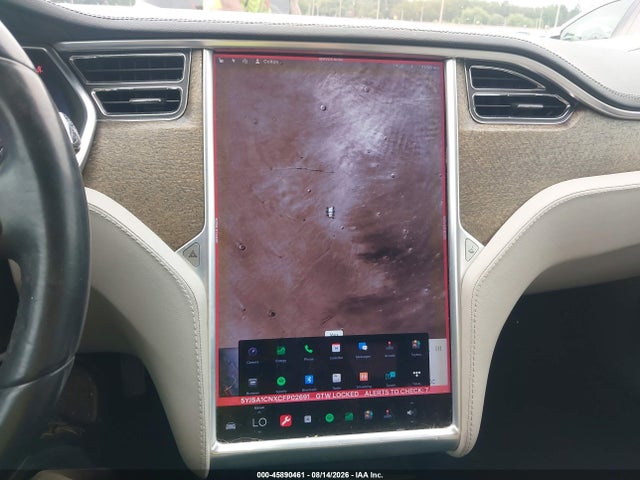 2012 Tesla Model S Signature მანქანა იყიდება აუქციონზე, vin: 5YJSA1CNXCFP02691, აუქციონის ნომერი: 45890461