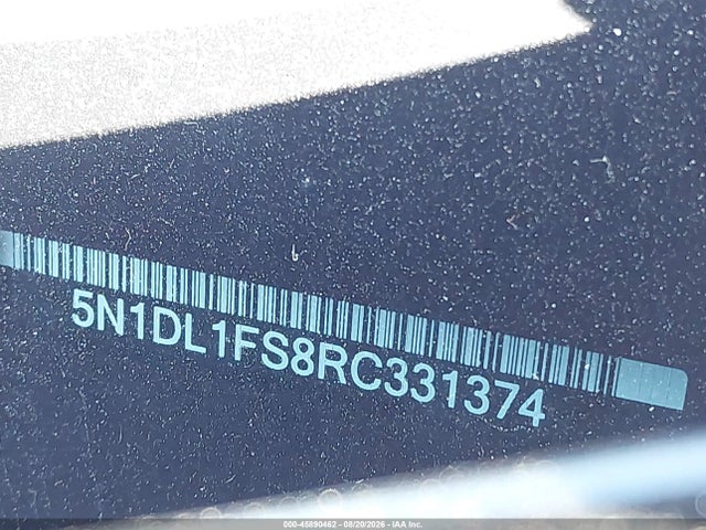 2024 Infiniti Qx60 Luxe Awd მანქანა იყიდება აუქციონზე, vin: 5N1DL1FS8RC331374, აუქციონის ნომერი: 45890462