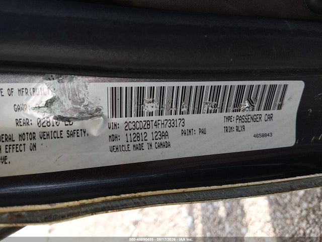 Aukcja sprzedaży 2015 Dodge Challenger R/t Plus, vin: 2C3CDZBT4FH733173, numer aukcji: 45890485