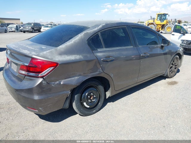 Honda Civic Lx 2014 2HGFB2F51EH502040 Image 4