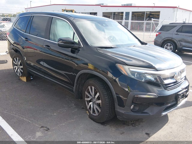 2019 Honda Pilot Ex-l მანქანა იყიდება აუქციონზე, vin: 5FNYF6H58KB066322, აუქციონის ნომერი: 45890513