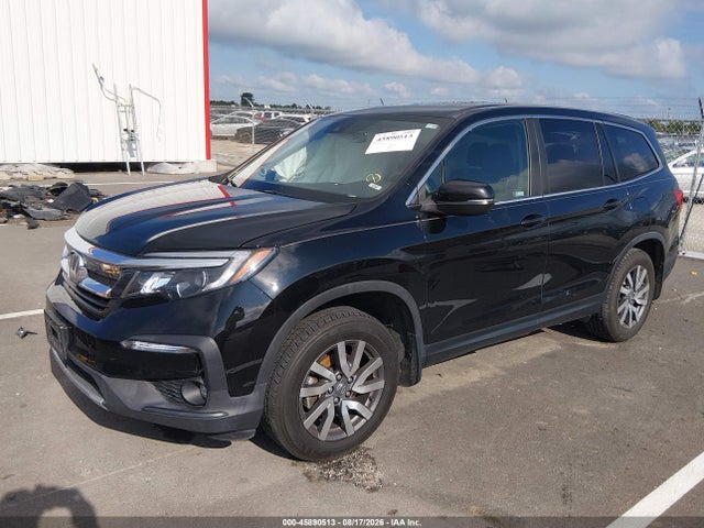 45890513 :رقم المزاد ، 5FNYF6H58KB066322 vin ، 2019 Honda Pilot Ex-l مزاد بيع
