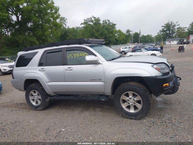 2004 Toyota 4runner Limited V8 მანქანა იყიდება აუქციონზე, vin: JTEBT17R848009767, აუქციონის ნომერი: 45890542