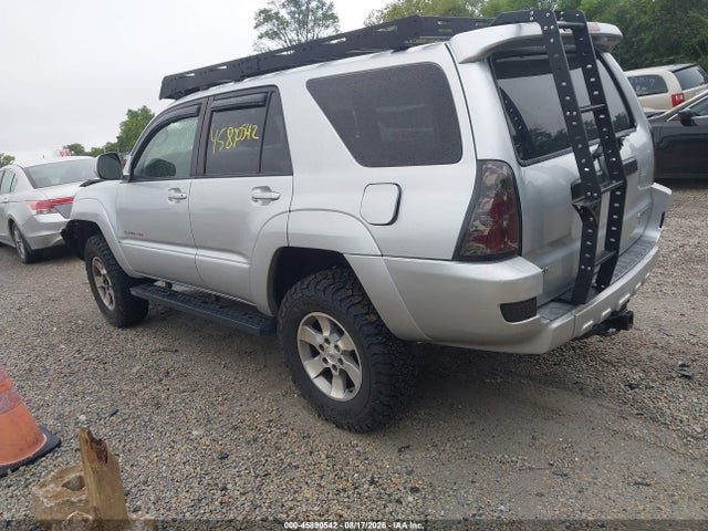 2004 Toyota 4runner Limited V8 მანქანა იყიდება აუქციონზე, vin: JTEBT17R848009767, აუქციონის ნომერი: 45890542