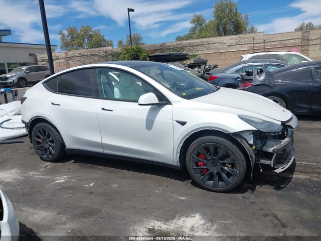 Aukcja sprzedaży 2022 Tesla Model Y Long Range Dual Motor All-wheel Drive, vin: 7SAYGDEE9NF445763, numer aukcji: 45890544