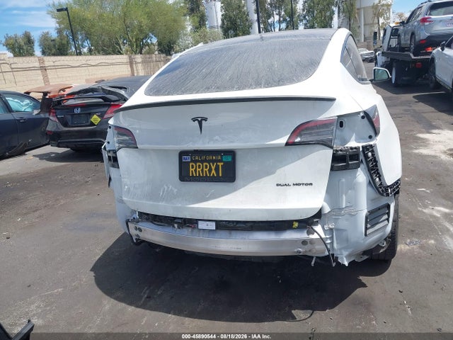Aukcja sprzedaży 2022 Tesla Model Y Long Range Dual Motor All-wheel Drive, vin: 7SAYGDEE9NF445763, numer aukcji: 45890544