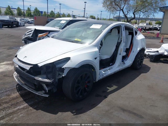 Aukcja sprzedaży 2022 Tesla Model Y Long Range Dual Motor All-wheel Drive, vin: 7SAYGDEE9NF445763, numer aukcji: 45890544