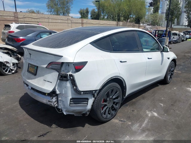 Aukcja sprzedaży 2022 Tesla Model Y Long Range Dual Motor All-wheel Drive, vin: 7SAYGDEE9NF445763, numer aukcji: 45890544
