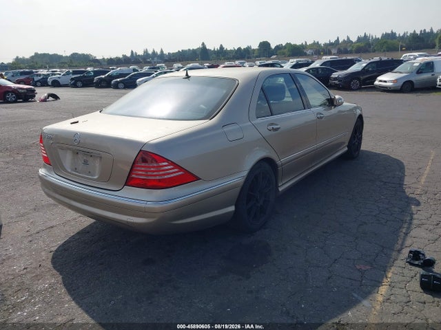 Продаж на аукціоні авто 2004 Mercedes-benz S 500, vin: WDBNG75J74A393974, номер лоту: 45890605