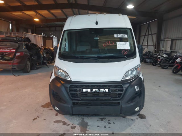45890629 :رقم المزاد ، 3C6LRVDG1SE513427 vin ، 2025 Ram Promaster 2500 Tradesman High Roof 159 Wb W/pass Seat مزاد بيع